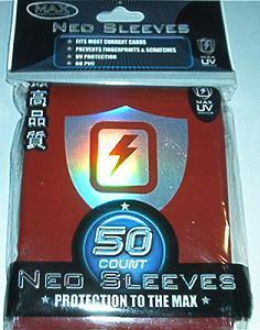 Max Protection Lightning Shield Red Large Sleeves