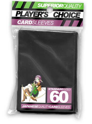 Players Choice Standard Black Sleeves