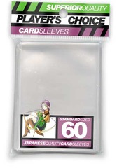 Player's Choice Standard Clear Sleeves