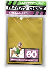 Player's Choice Standard Gold Sleeves