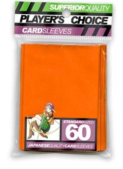 Player's Choice Standard Orange Sleeves