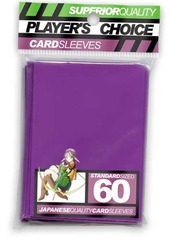 Player's Choice Standard Purple Sleeves