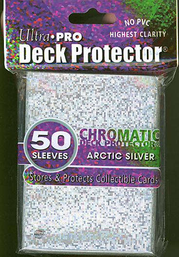 Ultra Pro Metalized Pack of 50 in Arctic Silver