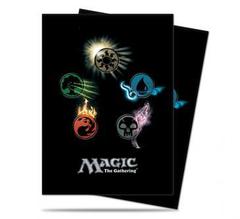 Mana 4 - Symbols - Standard Deck Protectors for Magic 80ct