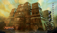 Conflux Ancient Ziggurat Playmat