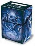 Deck Box Navy Blue Diamond Dragon