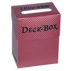 Textured Cranberry Ice Deck Box