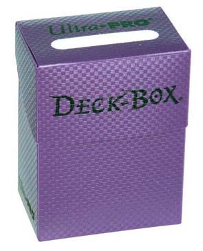 Ultra Pro Deck Box - Textured Purple