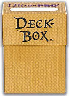 Ultra Pro Deck Box - Textured Gold