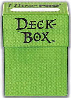 Ultra Pro Deck Box - Textured Atomic Green