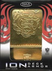 Max Ion Metallic Gold Dragon Logo Deck Box