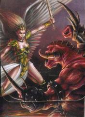 Max Protection Angel Fighting Demon Deck Box