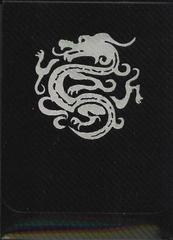 Max Protection Vertical Black Dragon Emblem Deck Box