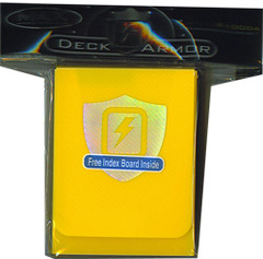 Max Protection Vertical Yellow  Lightning Bolt Deck Box