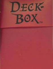 Ultra Pro Metalized Deck Box in Hot Red