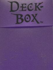 Ultra Pro Metalized Deck Box in Plenty Purple