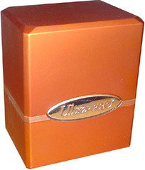 Satin Deck Box - Orange