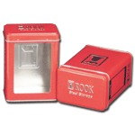 Rook Capsule Deckview with Clear Plastic Front Window in Velocity Red