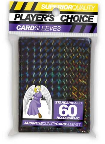Players Choice Holographic Black Sleeves