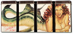 Rook Capsule Artist Series (Gallery Two 4-Capsule Mural) Steel Alloy Deck Cases - Tony DiTerlizzi - Mermaid