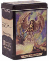 Rook Capsule Artist Series (Gallery Two) Steel Alloy Deck Case - Angel and Church - Rebecca Guay