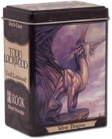 Rook Capsule Artist Series (Gallery Two) Steel Alloy Deck Case - Silver Dragon - Todd Lockwood