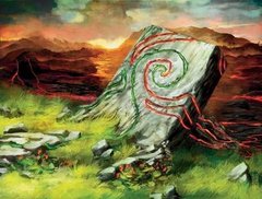 Alara Reborn Firewild Borderpost Playmat