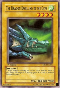 The Dragon Dwelling in the Cave - 5DS2-EN005 - Common - 1st Edition