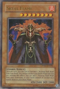 Skull Flame - WB01-EN002 - Ultra Rare - Unlmited Edition