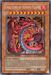 Uria, Lord of Searing Flames - CT03-EN005 - Secret Rare - Limited Edition