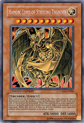 Hamon, Lord of Striking Thunder - CT03-EN006 - Secret Rare - Limited Edition