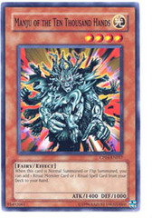 Manju of the Ten Thousand Hands - CP04-EN017 - Common - Unlimited Edition