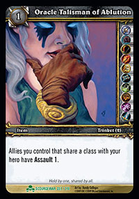 Oracle Talisman of Ablution