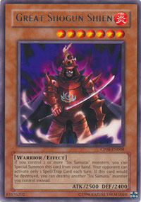 Great Shogun Shien - CP08-EN008 - Rare - Unlimited Edition