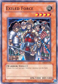 Exiled Force - DB2-EN143 - Common - Unlimited Edition