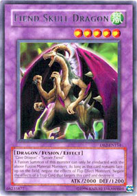 Fiend Skull Dragon - DB2-EN154 - Rare - Unlimited Edition