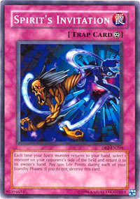 Spirits Invitation - DB2-EN204 - Common - Unlimited Edition