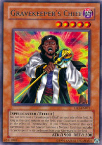 Gravekeepers Chief - DR1-EN013 - Rare - Unlimited Edition