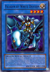 Paladin of White Dragon - DR1-EN081 - Super Rare - Unlimited Edition