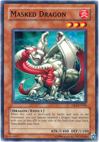 Masked Dragon - DR3-EN026 - Common - Unlimited Edition