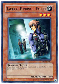 Tactical Espionage Expert - DR3-EN083 - Common - Unlimited Edition
