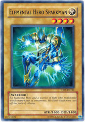 Elemental Hero Sparkman - DR3-EN184 - Common - Unlimited Edition