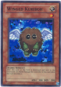 Winged Kuriboh - DR3-EN185 - Super Rare - Unlimited Edition