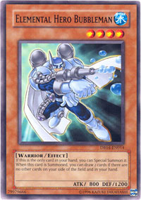 Elemental Hero Bubbleman - DR04-EN014 - Common - Unlimited Edition Elemental Hero Bubbleman - DR04-EN014 - Common - Unlimited Edition