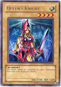 Queens Knight - DR04-EN064 - Rare - Unlimited Edition