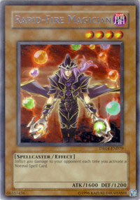 Rapid-Fire Magician - DR04-EN079 - Rare - Unlimited Edition Rapid-Fire Magician - DR04-EN079 - Rare - Unlimited Edition