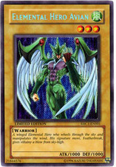 Elemental HERO Avian - EHC1-EN001 - Secret Rare - Limited Edition