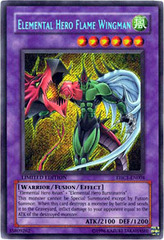 Elemental HERO Flame Wingman - EHC1-EN004 - Secret Rare - Limited Edition