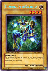 Elemental Hero Sparkman - EHC2-EN001 - Secret Rare - Limited Edition