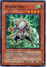 Hunter Owl - GX03-EN002 - Super Rare - Limited Edition